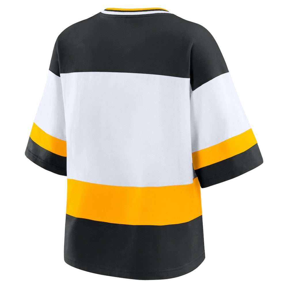 Pittsburgh Penguins WEAR by Erin Andrews Women's Jersey Style Tee -  NHL Jerseys