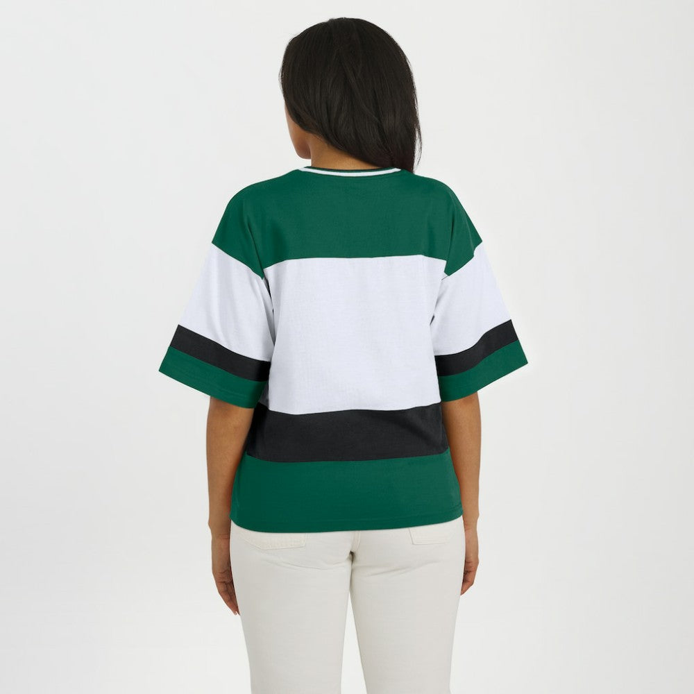 Minnesota Wild WEAR by Erin Andrews Women's Jersey Style Tee -  NHL Jerseys