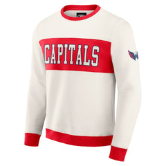 Washington Capitals Darius Rucker Collection by Fanatics Colorblock Pullover Sweatshirt -  NHL Sweatshirts