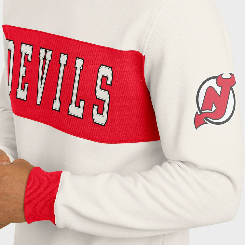 New Jersey Devils Darius Rucker Collection by Fanatics Colorblock Pullover Sweatshirt -  NHL Sweatshirts