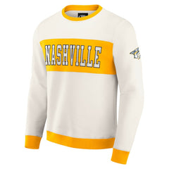 Nashville Predators Darius Rucker Collection by Fanatics Colorblock Pullover Sweatshirt -  NHL Sweatshirts