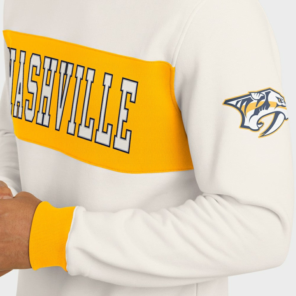 Nashville Predators Darius Rucker Collection by Fanatics Colorblock Pullover Sweatshirt -  NHL Sweatshirts