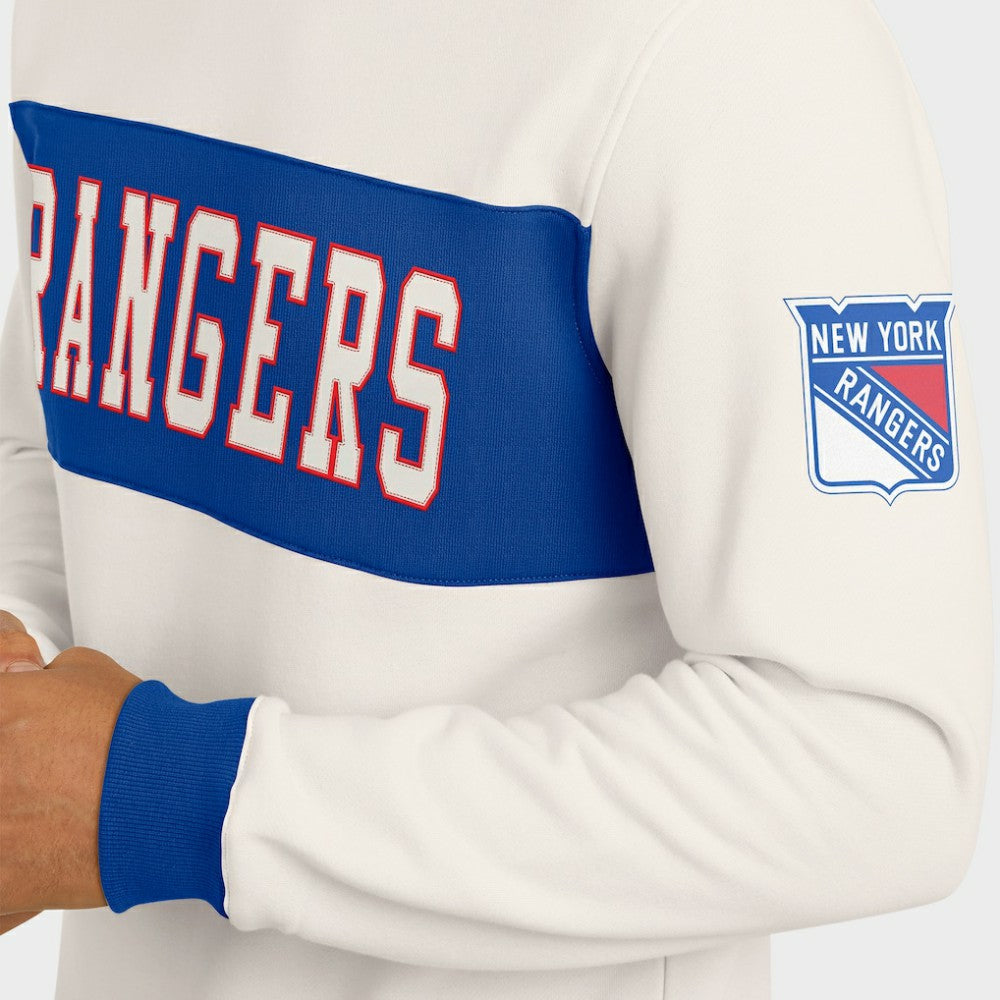 New York Rangers Darius Rucker Collection by Fanatics Colorblock Pullover Sweatshirt -  NHL Sweatshirts