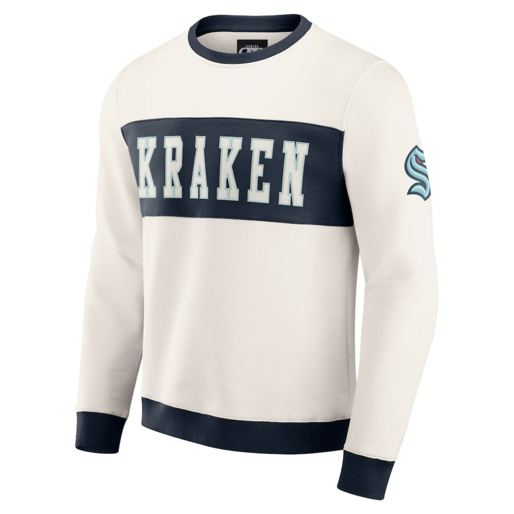 Seattle Kraken Darius Rucker Collection by Fanatics Colorblock Pullover Sweatshirt -  NHL Sweatshirts