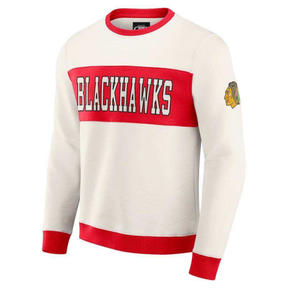 Chicago Blackhawks Darius Rucker Collection by Fanatics Colorblock Pullover Sweatshirt -  NHL Sweatshirts