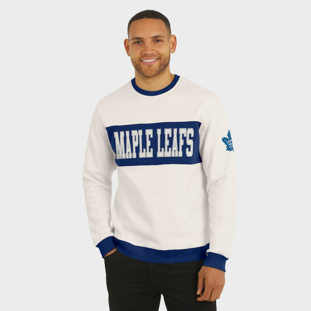 Toronto Maple Leafs Darius Rucker Collection by Fanatics Colorblock Pullover Sweatshirt -  NHL Sweatshirts