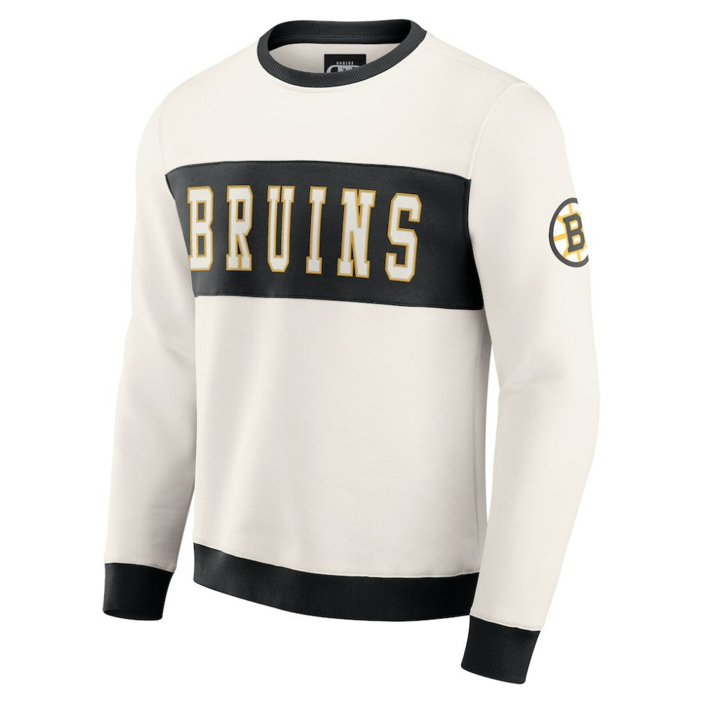 Boston Bruins Darius Rucker Collection by Fanatics Colorblock Pullover Sweatshirt -  NHL Sweatshirts