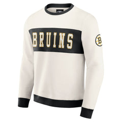 Boston Bruins Darius Rucker Collection by Fanatics Colorblock Pullover Sweatshirt -  NHL Sweatshirts