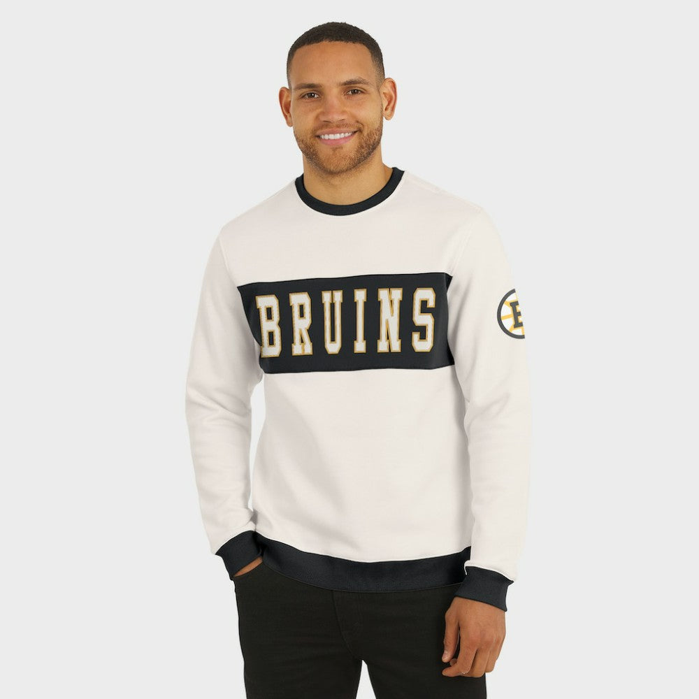 Boston Bruins Darius Rucker Collection by Fanatics Colorblock Pullover Sweatshirt -  NHL Sweatshirts