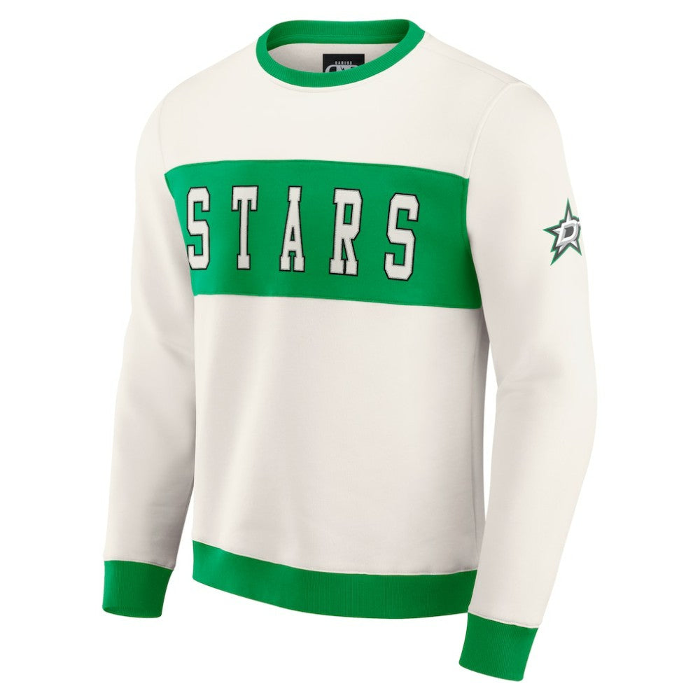 Dallas Stars Darius Rucker Collection by Fanatics Colorblock Pullover Sweatshirt -  NHL Sweatshirts