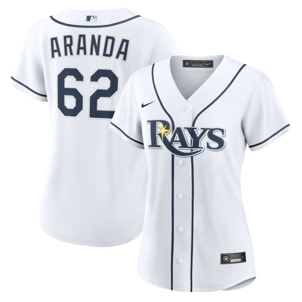 Jonathan Aranda Tampa Bay Rays Nike Women's Home Replica Jersey - MLB Jerseys