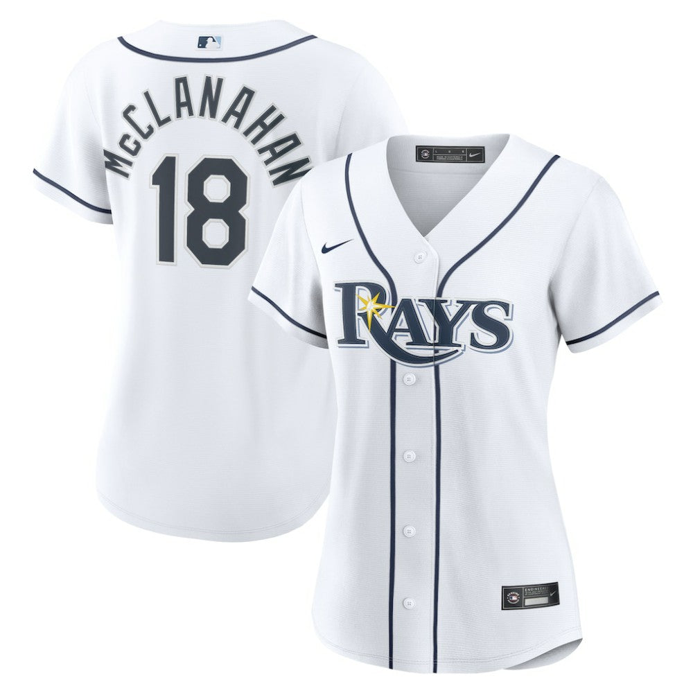 Shane McClanahan Tampa Bay Rays Nike Women's Home Replica Jersey - MLB Jerseys