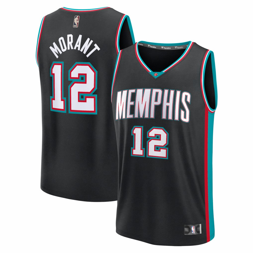 Black Ja Morant Memphis Grizzlies Fastbreak Jersey | NBA