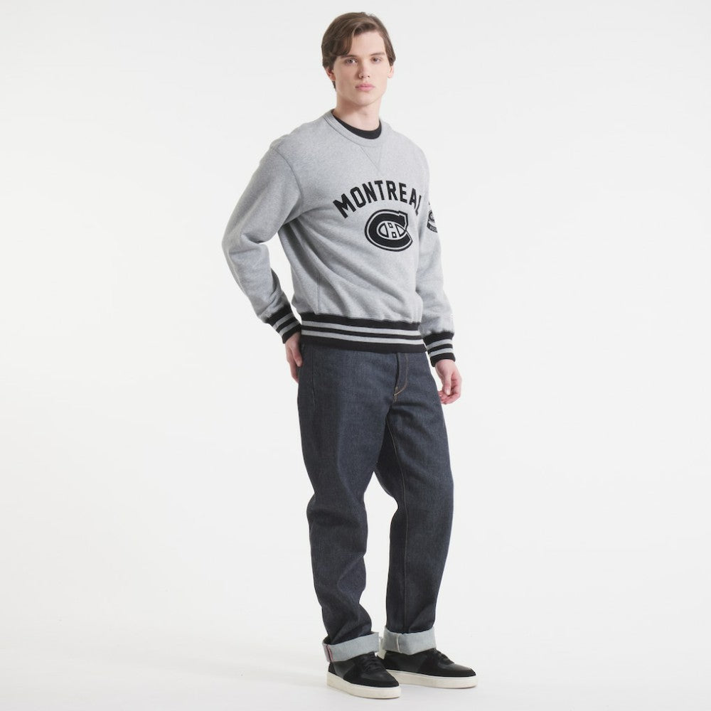 Montreal Canadiens Todd Snyder by Fanatics Relaxed Canadian Fleece Crew -  NHL
