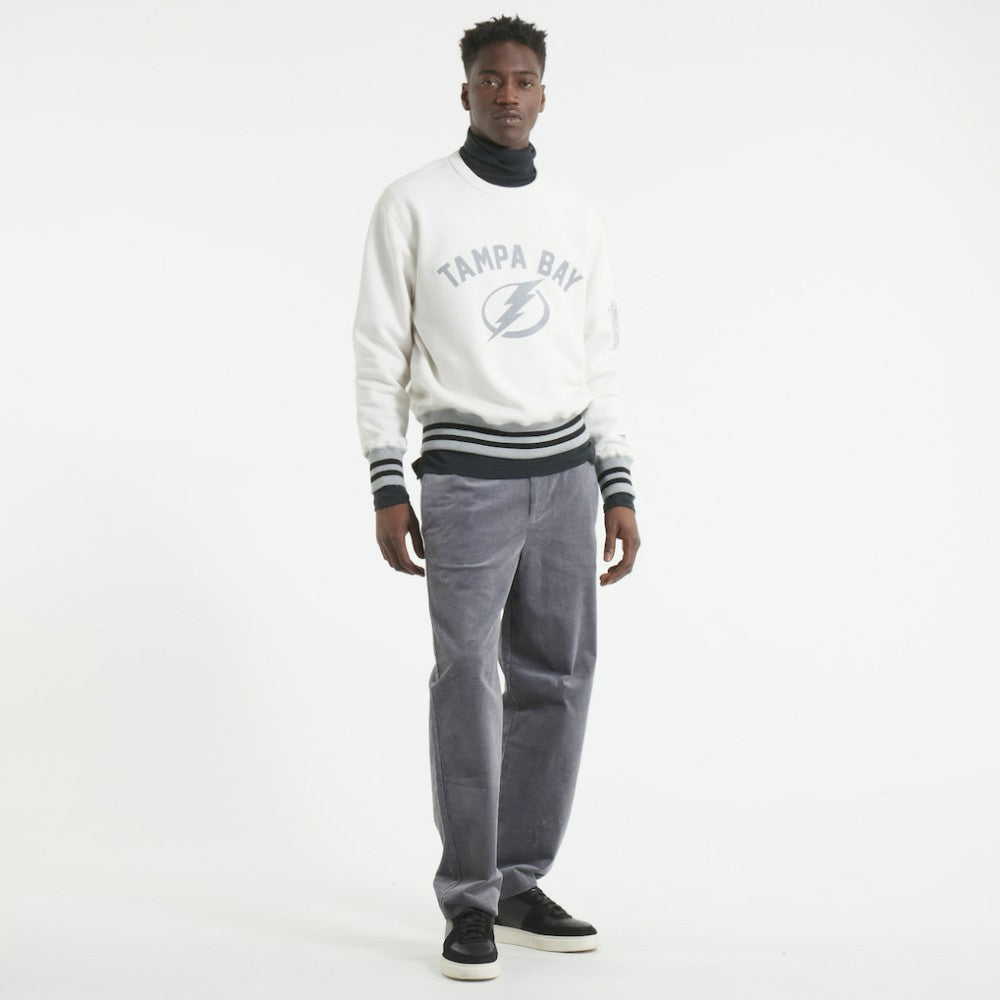 Tampa Bay Lightning Todd Snyder by Fanatics Relaxed Canadian Fleece Crew -  NHL