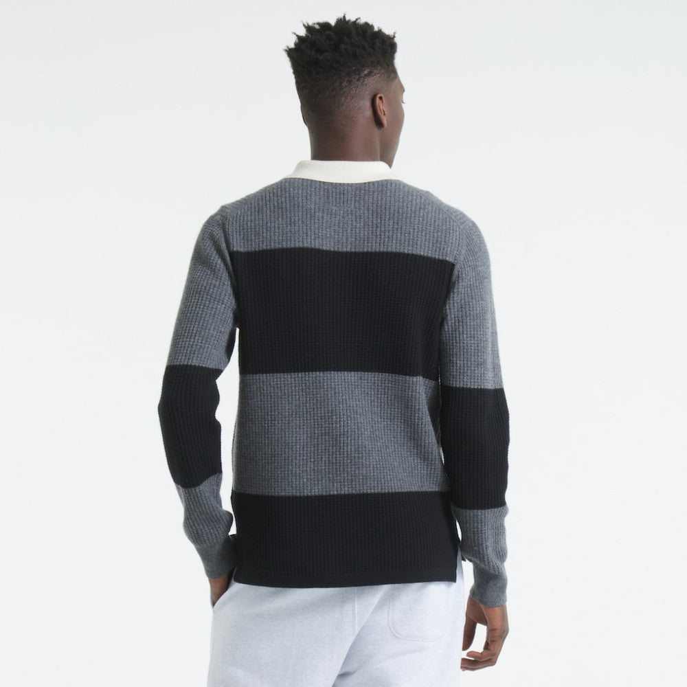 Chicago Blackhawks Todd Snyder by Fanatics Cashmere Rugby Sweater -  NHL