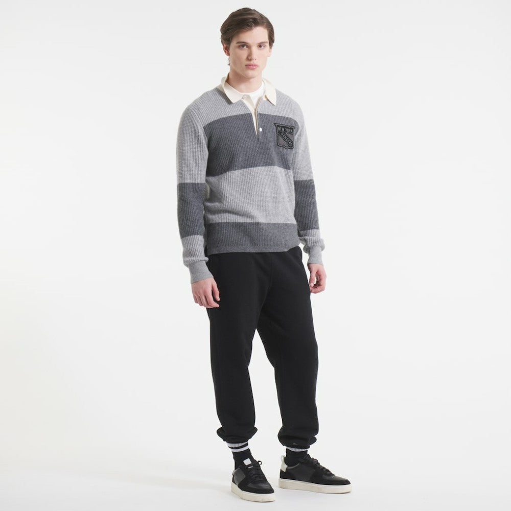 New York Rangers Todd Snyder by Fanatics Cashmere Rugby Sweater -  NHL