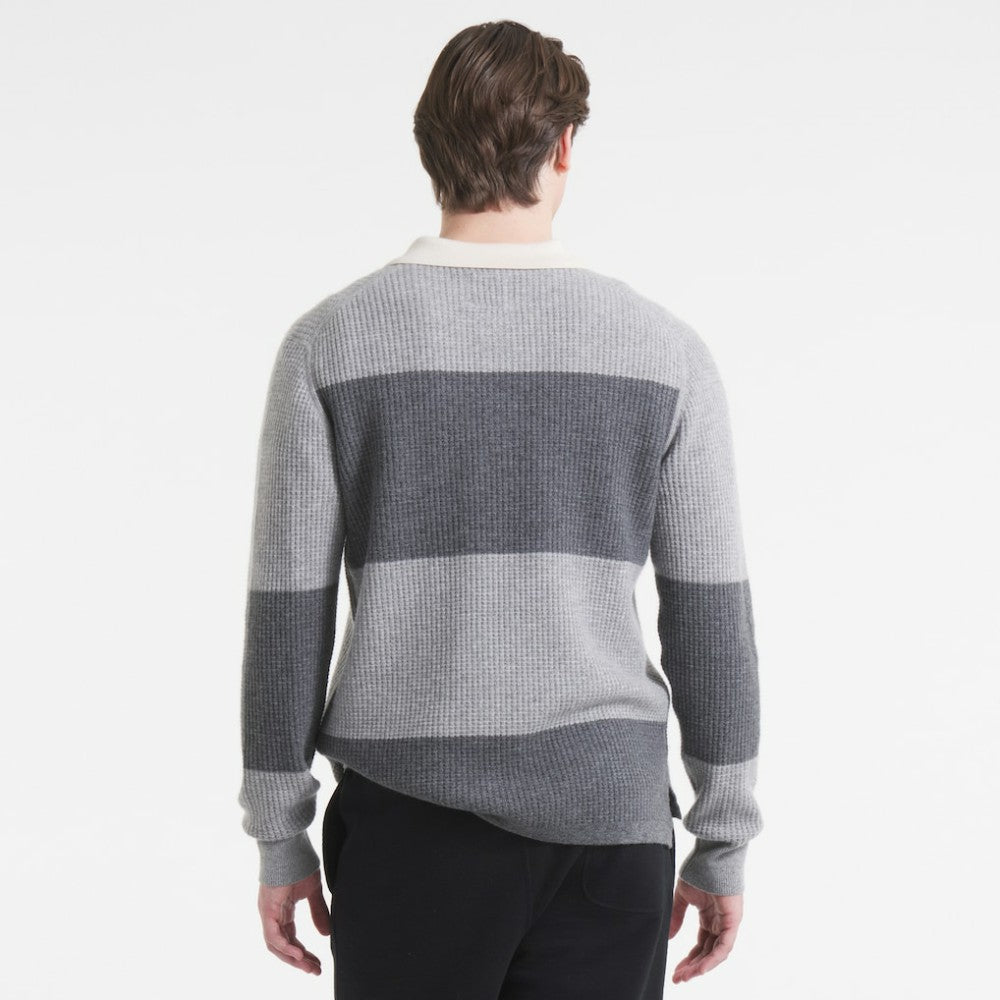 New York Rangers Todd Snyder by Fanatics Cashmere Rugby Sweater -  NHL