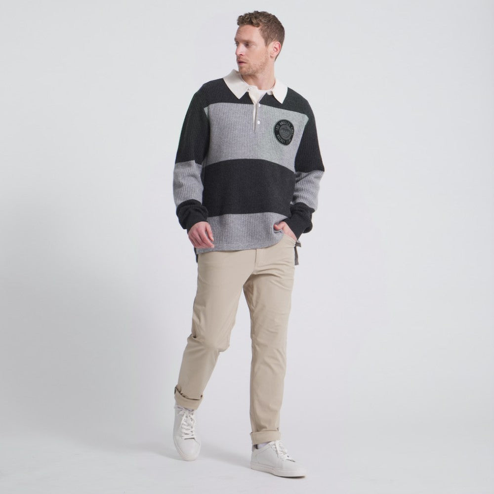 Los Angeles Kings Todd Snyder by Fanatics Cashmere Rugby Sweater -  NHL