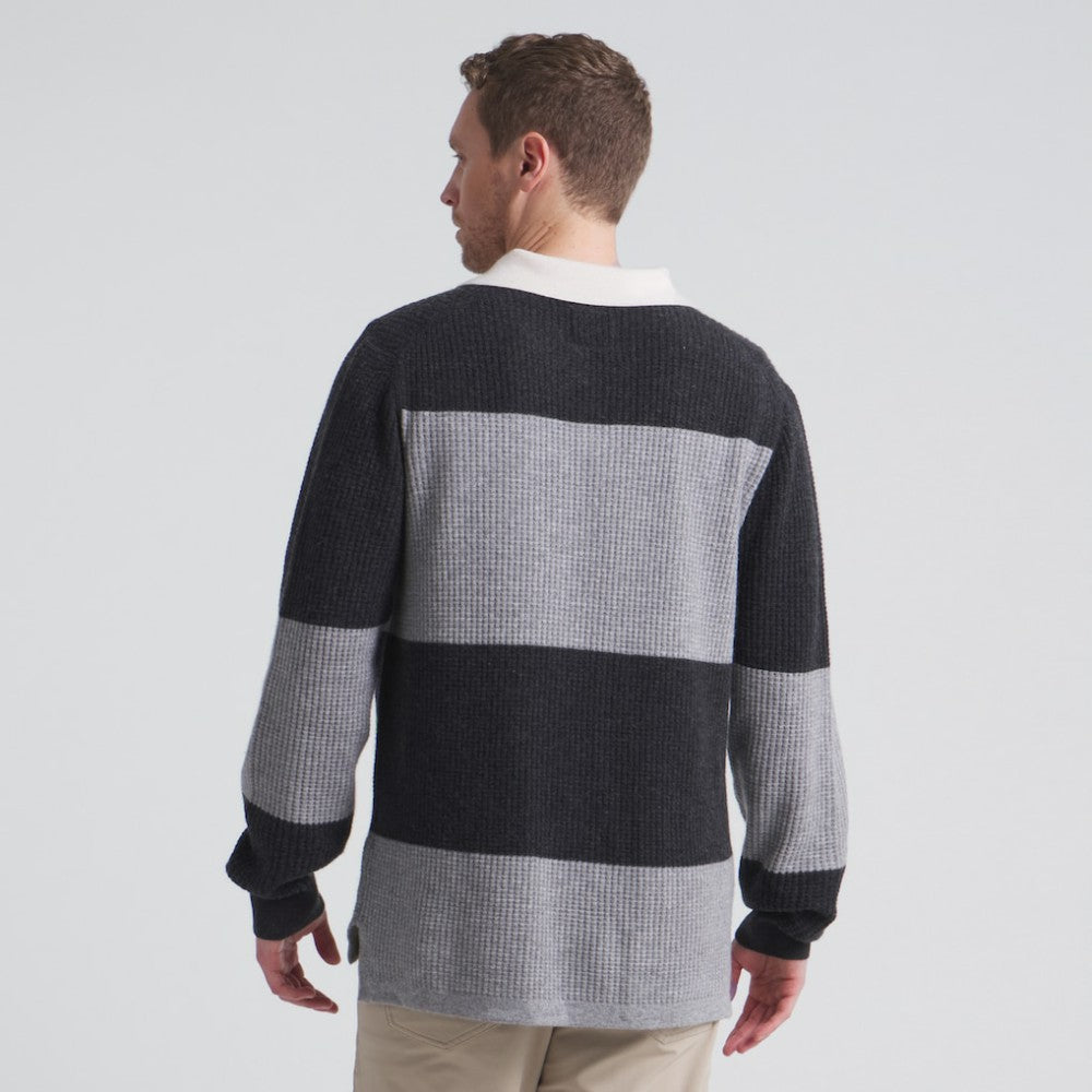 Los Angeles Kings Todd Snyder by Fanatics Cashmere Rugby Sweater -  NHL