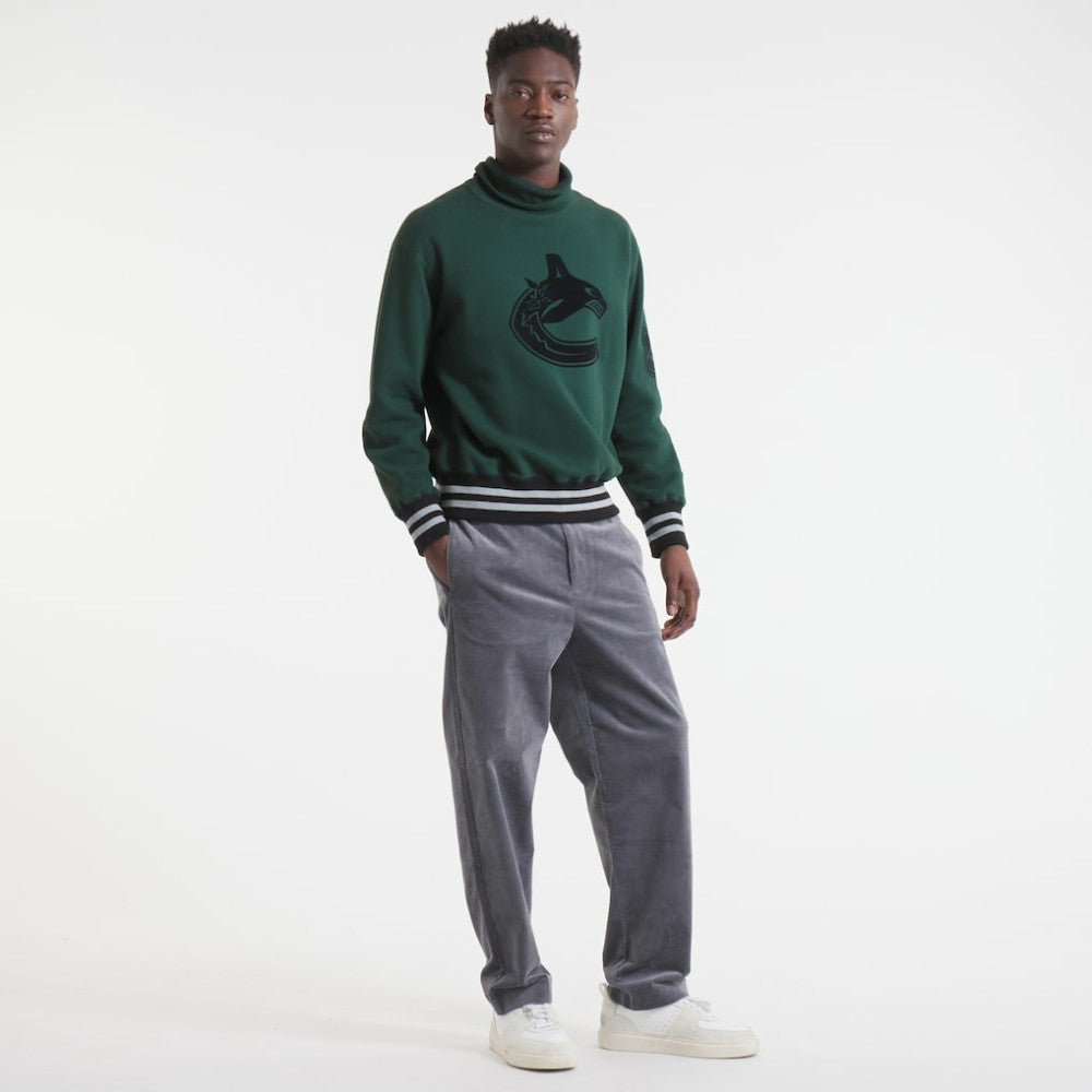Vancouver Canucks Todd Snyder by Fanatics Relaxed Canadian Fleece Turtleneck -  NHL