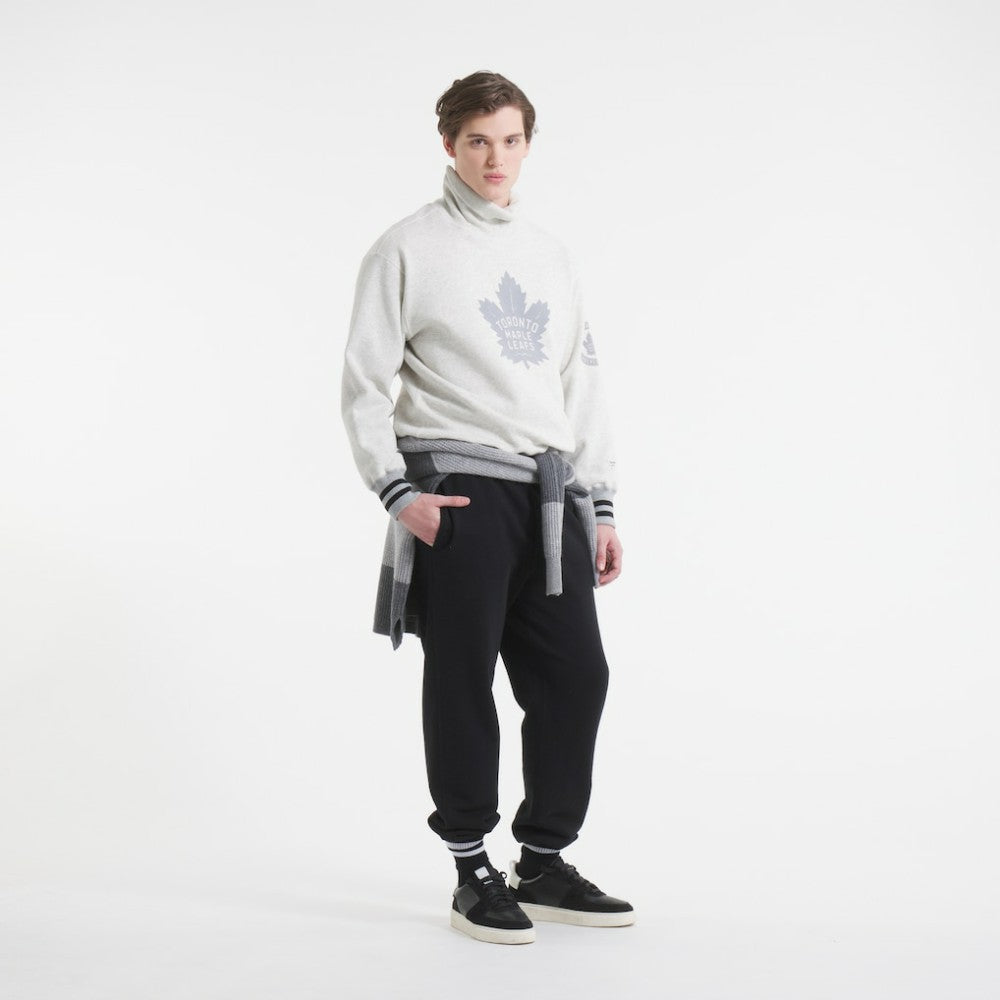 Toronto Maple Leafs Todd Snyder by Fanatics Relaxed Canadian Fleece Turtleneck -  NHL