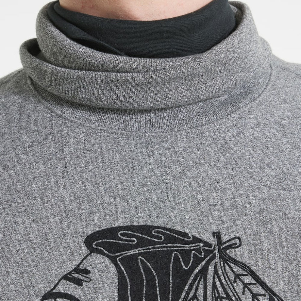 Chicago Blackhawks Todd Snyder by Fanatics Relaxed Canadian Fleece Turtleneck -  NHL