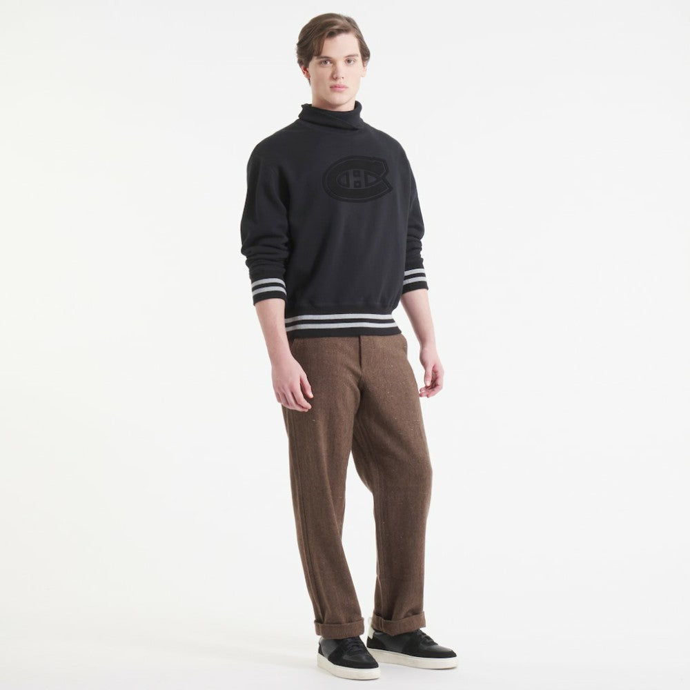 Montreal Canadiens Todd Snyder by Fanatics Relaxed Canadian Fleece Turtleneck -  NHL