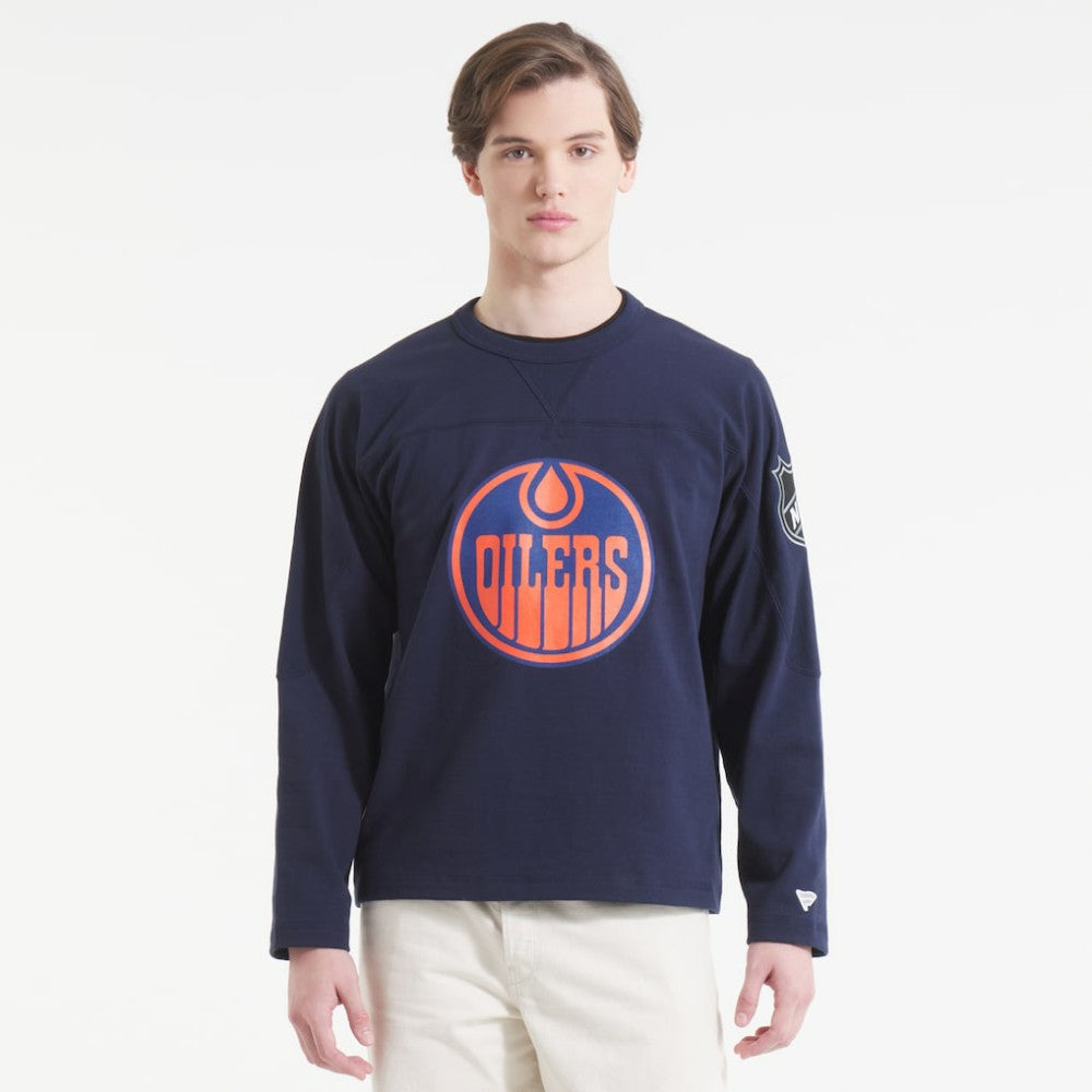 Edmonton Oilers Todd Snyder by Fanatics Heavyweight Football Jersey -  NHL Jerseys