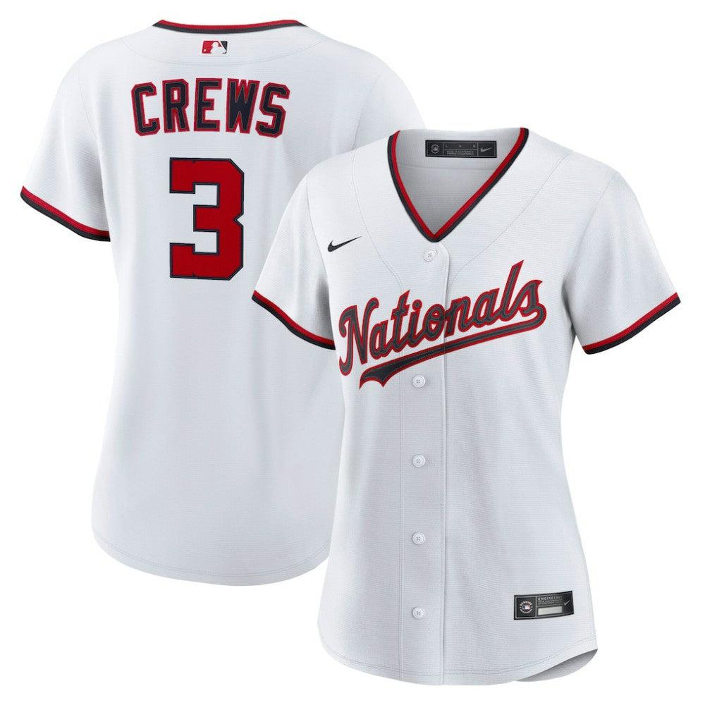 Dylan Crews Washington Nationals Nike Women's Home Replica Jersey - MLB Jerseys