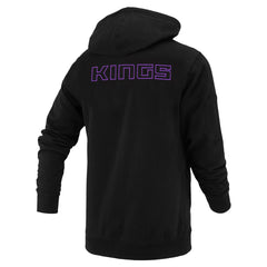 Black Sacramento Kings FISLL Unisex Logoman Shadow Collection Pullover Hoodie | NBA