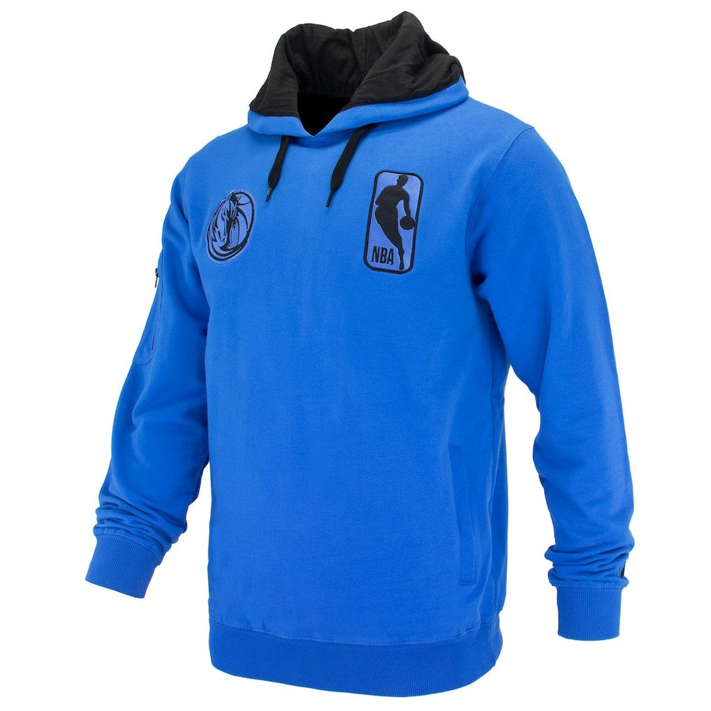 Royal Dallas Mavericks FISLL Unisex Logoman Shadow Collection Pullover Hoodie sale | NBA