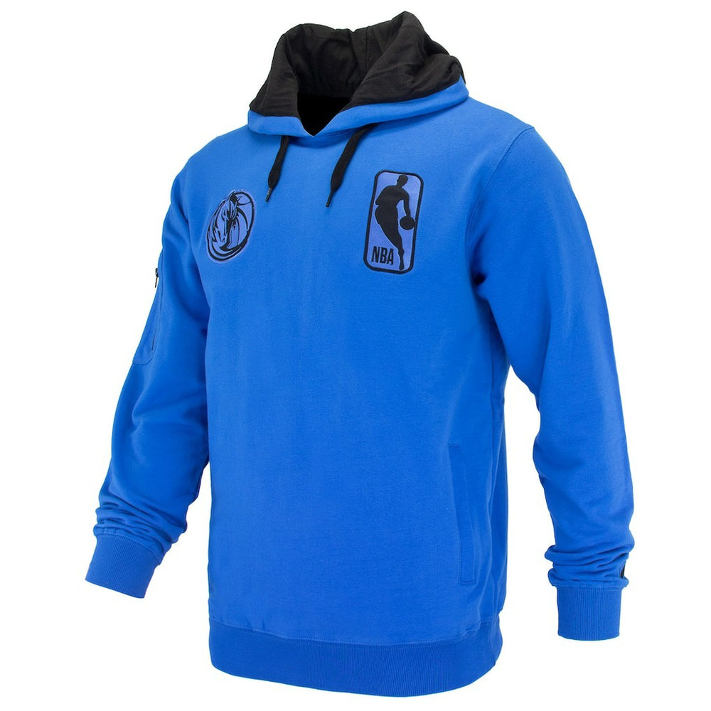 Royal Dallas Mavericks FISLL Unisex Logoman Shadow Collection Pullover Hoodie sale | NBA