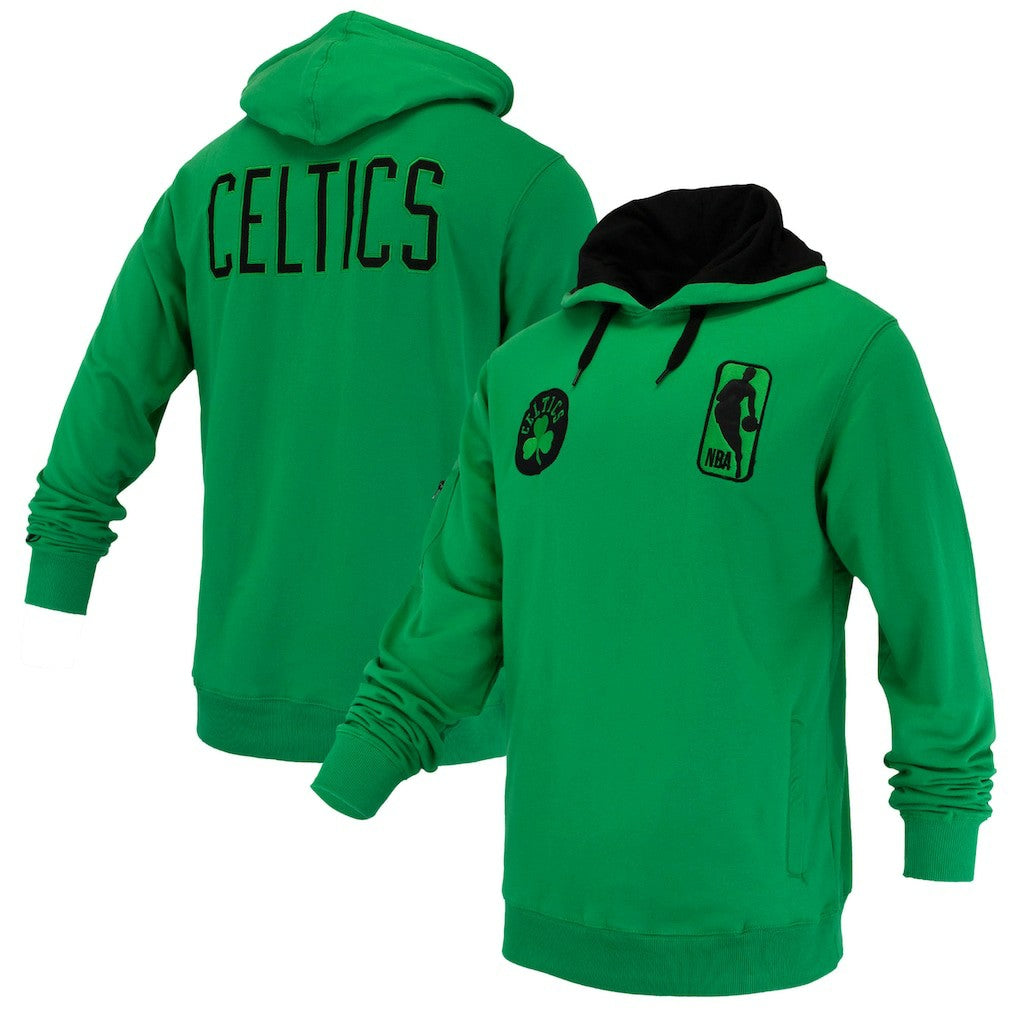 Kelly Green Boston Celtics FISLL Unisex Logoman Shadow Collection Pullover Hoodie | NBA