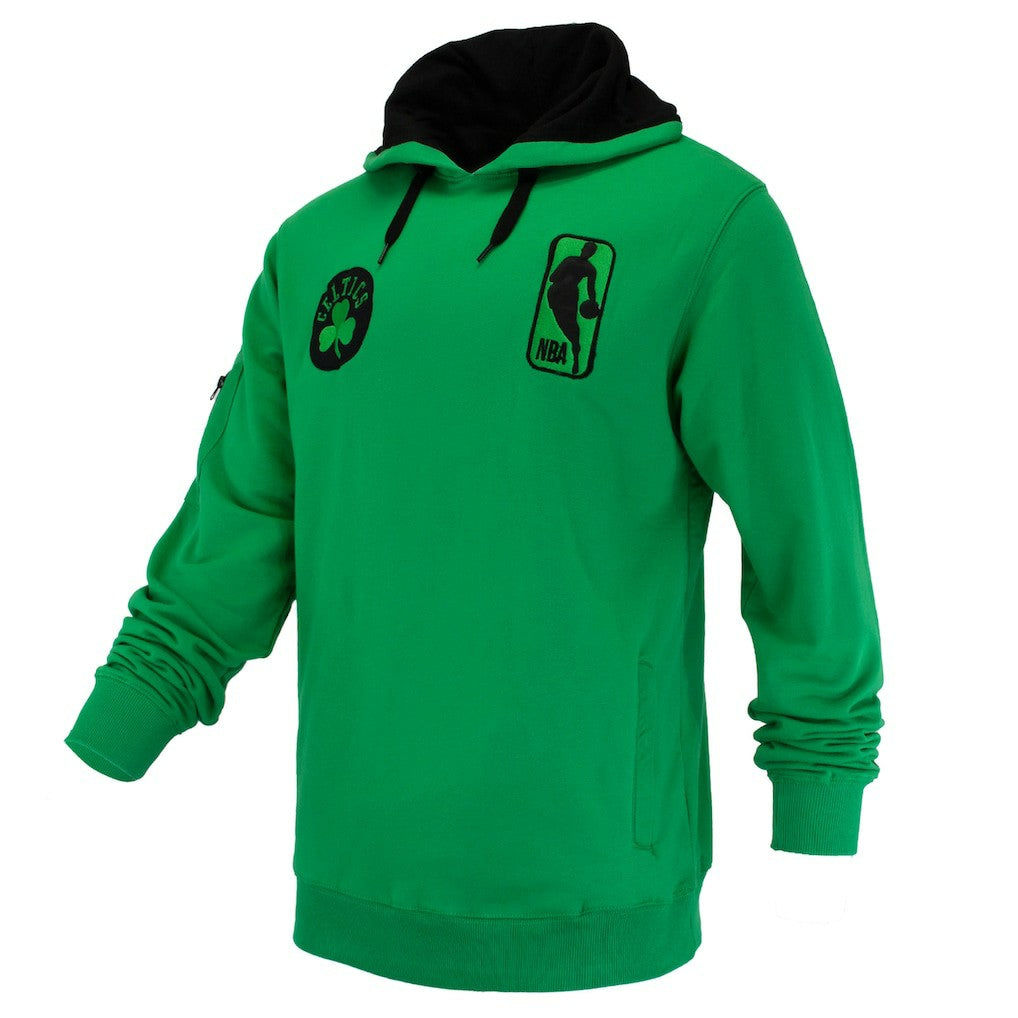 Kelly Green Boston Celtics FISLL Unisex Logoman Shadow Collection Pullover Hoodie | NBA