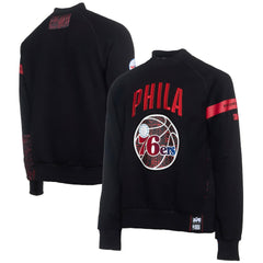 Philadelphia 76ers NBA x Two Hype Culture & Hoops Collection Premium Pullover Sweatshirt - Black discount | NBA