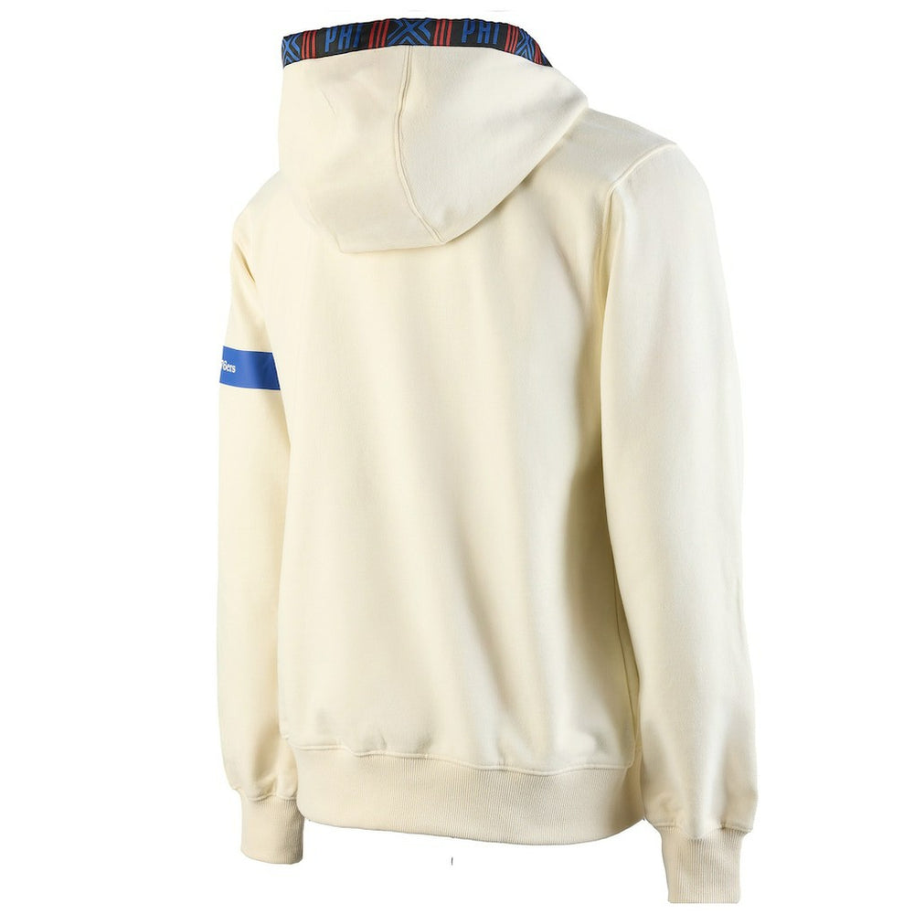 Philadelphia 76ers NBA x Two Hype Culture & Hoops Collection Premium Pullover Hoodie - Cream sale | NBA