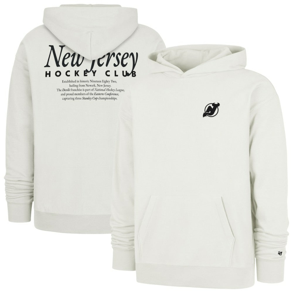 New Jersey Devils '47  Foundation Pullover Hoodie -  NHL Jerseys