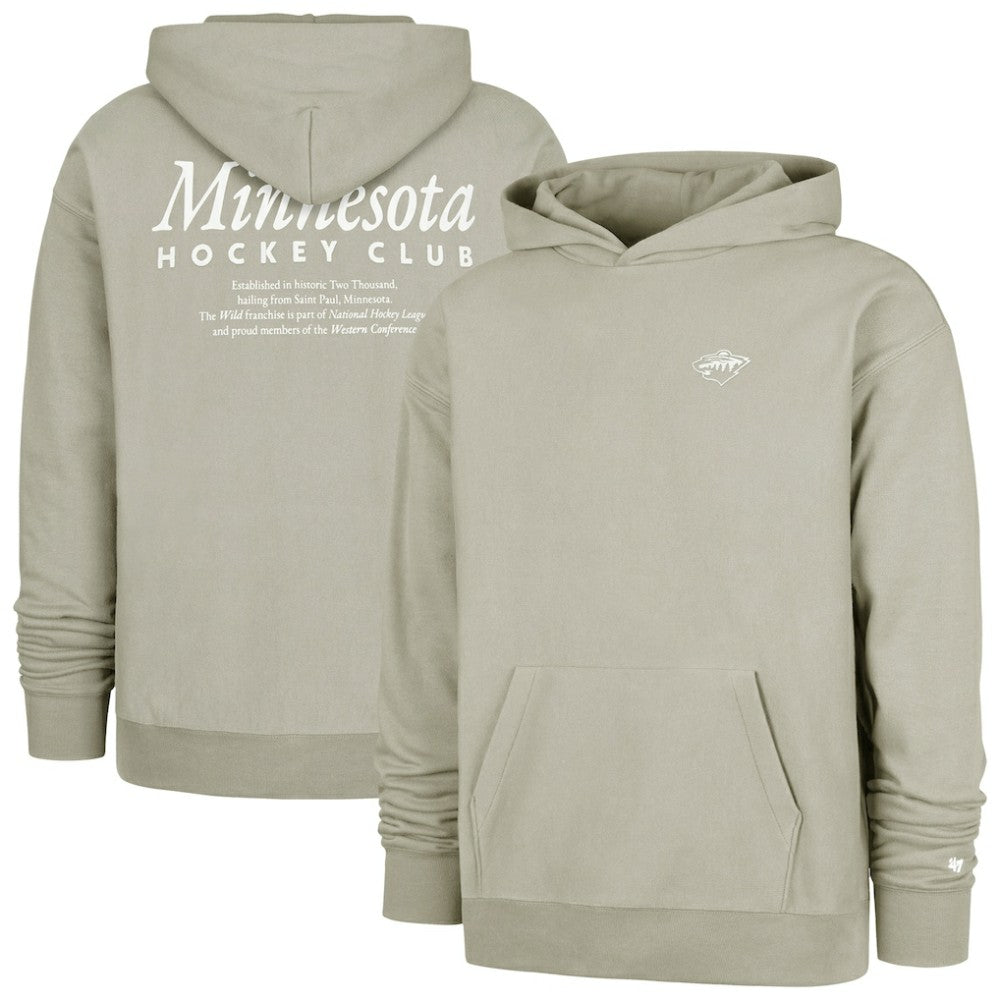Minnesota Wild '47  Foundation Pullover Hoodie -  NHL Hoodies