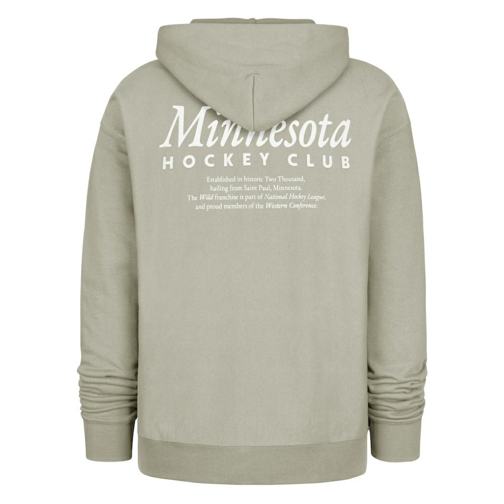 Minnesota Wild '47  Foundation Pullover Hoodie -  NHL Hoodies