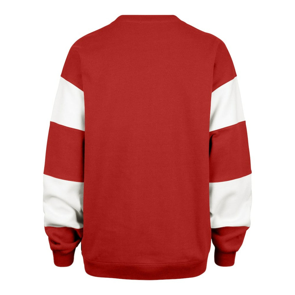 New Jersey Devils '47 Women's Eephus Barred Pullover Sweatshirt -  NHL Sweatshirts