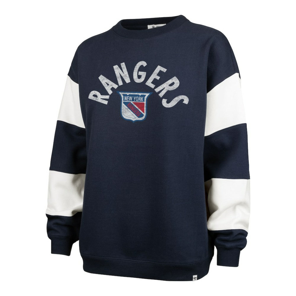 New York Rangers '47 Women's Eephus Barred Pullover Sweatshirt -  NHL Sweatshirts