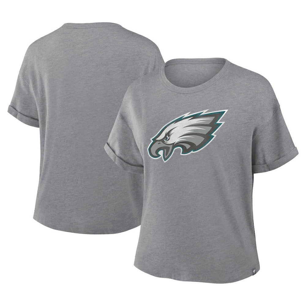 Philadelphia Eagles Women's Tribute Tri-Blend Boxy T-Shirt | NFL Near me
