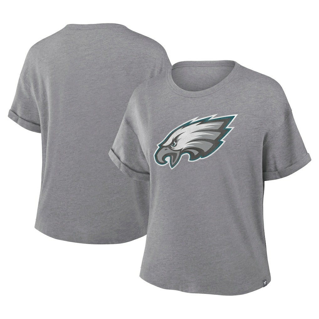 Philadelphia Eagles Women's Tribute Tri-Blend Boxy T-Shirt | NFL Near me