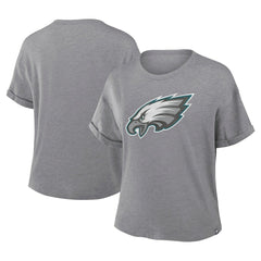Philadelphia Eagles Women's Tribute Tri-Blend Boxy T-Shirt | NFL Near me