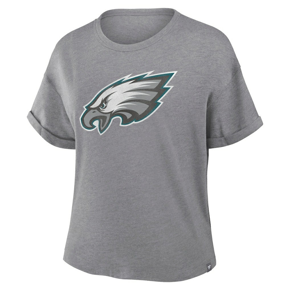 Philadelphia Eagles Women's Tribute Tri-Blend Boxy T-Shirt | NFL Near me