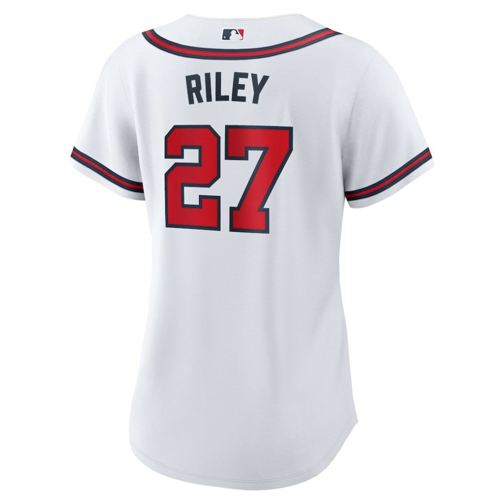 Austin Riley Atlanta Braves Nike Women's Home Replica Jersey - MLB Jerseys