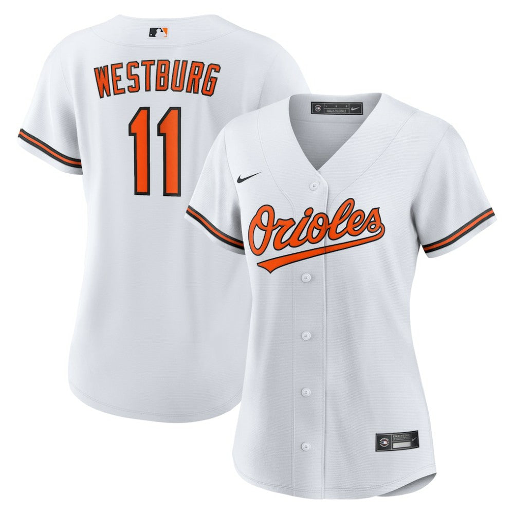 Jordan Westburg Baltimore Orioles Nike Women's Home Replica Jersey - MLB Jerseys