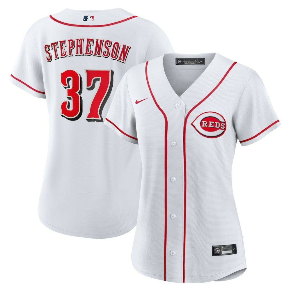 Tyler Stephenson Cincinnati Reds Nike Women's Home Replica Jersey - MLB Jerseys