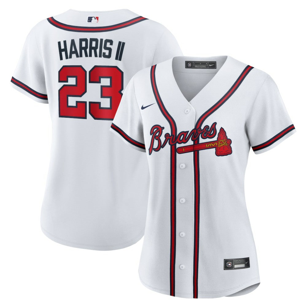 Michael Harris II Atlanta Braves Nike Women's Home Replica Jersey - MLB Jerseys